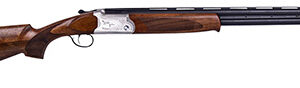 ATI GKOF28SV Cavalry SX 28 Gauge 3" 2rd 26" Blued O/U Barrel, Silver Engraved Rec, Oiled Turkish Walnut Stock, 5 Chokes