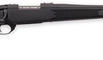 165915 Weatherby VYT7M8RR0T Vanguard Synthetic Compact 7mm-08 Rem 5+1 20" Matte Blued #1 Threaded Barrel, Matte Blued Drilled & Tapped Steel Receiver, Black Adjustable Synthetic Stock