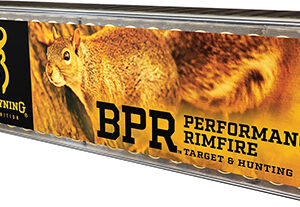 Browning Ammo B194122100 BPR Performance Rimfire  22LR 40gr Hollow Point 100 Per Box/10 Case