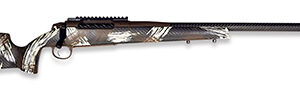 Weatherby 307 Alpine CT 7MM PRC 22in BSF carbon fiber barrel Chocolate Brown Cerakote Peak 44 Bastion stock