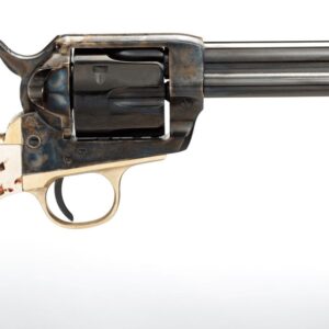 Taylors and Company Cattleman revolver blued finish imitation stag grip 5.5 inch barrel