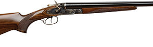 CZ-USA 06130 Hammer Coach  12 Gauge 2rd 3" 20" Black Chrome Barrel Color Case Hardened Rec Turkish Walnut Fixed Pistol Grip Stock Right Hand (Full Size) Includes Fixed Cylinder & Cylinder Chokes