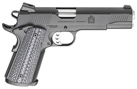 Springfield Armory 1911 TRP .45 ACP 5-inch pistol with black G10 grips