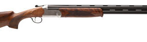 Stevens 22594 555 E 28 Gauge 2.75" 26" Over/Under Vent Rib Barrel, Silver Engraved Receiver, Oiled Turkish Walnut Stock, Includes Five Chokes, Ambidextrous Hand