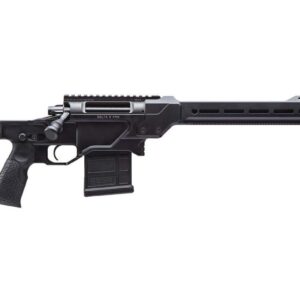 Daniel Defense Delta 5 Pro .308 16-inch matte black bolt-action rifle with chassis