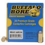 42252 Buffalo Bore Ammunition 35D20 Personal Defense Strictly Business 460Rowland 255gr Hard Cast Flat Nose 20 Per Box/12 Case