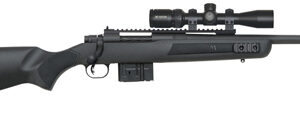 Mossberg MVP Scout 7.62 NATO 16.25 in threaded medium bull barrel with Vortex 2-7x32 scope