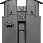 4500ndbh FOBUS MAG POUCH DOUBLE FOR - .45ACP SINGLE STACK BELT STYLE