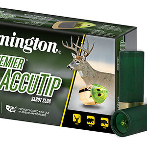 Remington Ammunition 20731 Premier AccuTip  12 Gauge 3" Sabot Slug Shot 5 Per Box/ 20 Cs