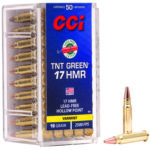 63384 CCI 951 TNT Green 17HMR 16gr Speer TNT Green Hollow Point 50 Per Box/40 Case