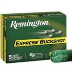 66335 Remington Ammunition 20408 Express Buckshot 12 Gauge 3" 000 Buck Shot 5 Per Box/ 50 Cs