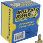 80745 Buffalo Bore Ammunition 27A20 Personal Defense Strictly Business 380ACP +P 100gr Hard Cast Flat Nose 20 Per Box/12 Case