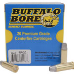 80779 Buffalo Bore Ammunition 4F20 Deer Grenade Strictly Business 44Rem Mag +P 240gr Gas Checked Hollow Point 20 Per Box/12 Case