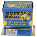 82099 Buffalo Bore Ammunition 19E20 Tactical Strictly Business 357Mag 158gr Jacketed Hollow Point 20 Per Box/12 Case