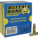 82105 Buffalo Bore Ammunition 20C20 Standard Pressure Strictly Business 38Special 158gr Lead Semi Wad Cutter Hollow Point 20 Per Box/12 Case