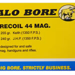 82121 Buffalo Bore Ammunition 4G20 Low Recoil Strictly Business 44Rem Mag 240gr Jacket Hollow Point 20 Per Box/12 Case