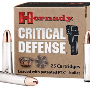 Hornady 81030 Critical Defense  30Carbine 110gr Flex Tip eXpanding 25 Per Box/10 Case