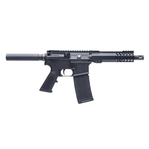 AKATIG15MS556MLCC 1 ATI Milsport HGA Handgun 5.56x45mm 30rd Magazine 7.5" Barrel Black with7" MLOK Handguard 1:7 Twist C-Clamp