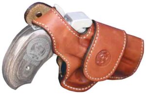 a gun in a holster