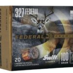 FAP327SA Federal Swift A-Frame Handgun Ammunition .327 Fed Mag 100gr JHP 1500 fps 20/ct