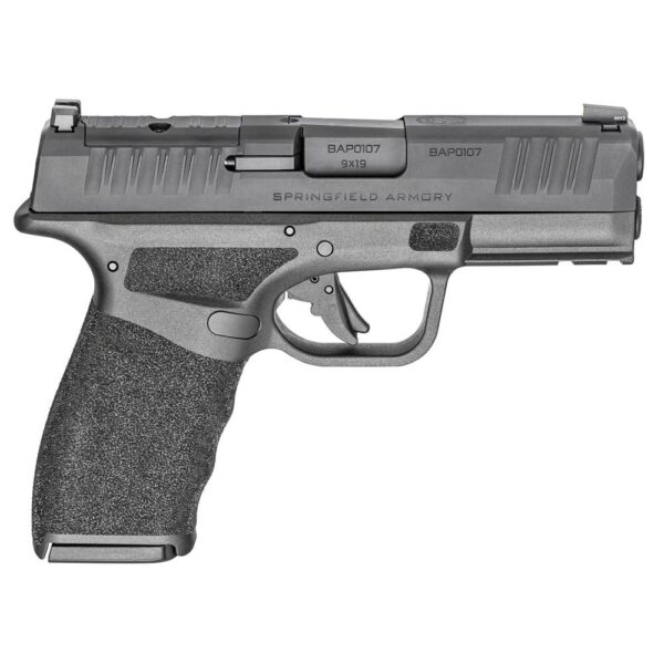 FKHCP9379BOSPLCGU23 1 Springfield Armory Hellcat Pro OSP Handgun Gear Up Package 9mm Luger 10rd Magazines (5) 3.7" Barrel Black with Bag