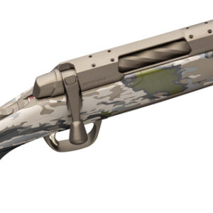 Browning X-Bolt 2 Speed SPR 6.8 Western rifle with OVIX camo and smoked bronze Cerakote finish