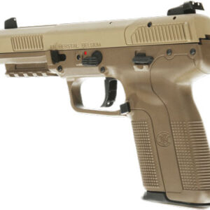 FN Five-seveN 5.7x28mm FDE pistol 4.8 inch barrel ambidextrous safety