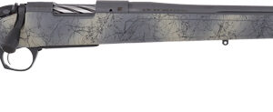 Bergara B-14 Wilderness Series 6.5 PRC rifle side view with 20in fluted barrel and synthetic stock