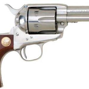Cimarron Thunderer 3.5 inch stainless revolver with walnut birdshead grip