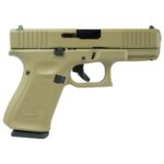 GLPA235S203FDE 1 Glock 23 Gen 5 Custom "FDE" Handgun .40 S&W 13/rd Magazines (3) 4.02" Barrel Austria