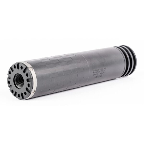 IKSU54002 SilencerCo OMEGA 300 DTM .30 Cal Centerfire Suppressor - .223 Rem - 7.62 Nato Direct Thread Black