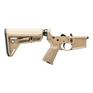 a close up of a gun