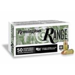 RT28564 1 Remington Range Handgun Ammunition 9mm Luger 115gr FMJ 1145 fps 50/ct