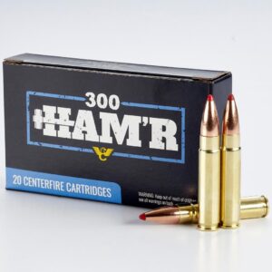 Wilson Combat 300 HAM R | 135gr Hornady FTX 2400 FPS - 18" Barrel | 20/Box