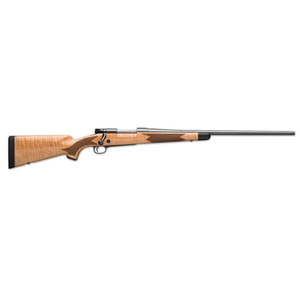 WX535218233 scaled Winchester Model 70 super Grade Maple 300 Win Rifle 3rd Magazine 26" Barrel Wood