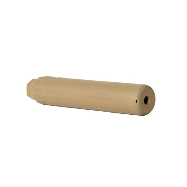 WZ3166 1 Huxwrx Flow 22 Ti Handgun Suppressor 1/2x28 FDE