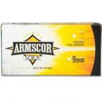 YMFAC95 Armscor Handgun Ammunition 9mm Luger 147 gr FMJ 850 fps 50/ct