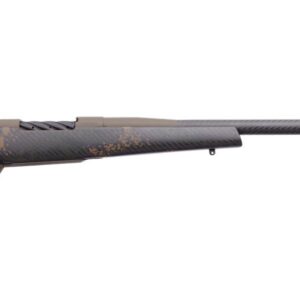 Weatherby Mark V BC Carbon .240 Weatherby Magnum 22-inch rifle with Patriot Brown Cerakote and camo carbon fiber stock