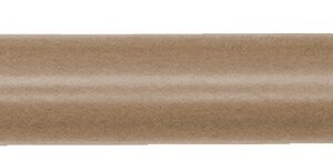 a brown tube with a white background