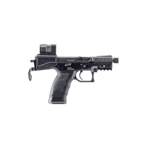 B&T USW-A1 9mm semi-auto pistol, 4.3-inch barrel with Aimpoint ACRO red dot