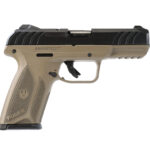 ru3846rightaa43 RUGER SECURITY9 9MM BK/FDE 3.9" 15+1