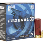 117142 Federal H1218 Game-Shok Upland 12Gauge 2.75" 1oz 8Shot 25 Per Box/10 Case