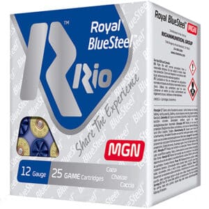 Rio Ammunition RBSM363 Royal BlueSteel Magnum 12Gauge 3" 1 1/4oz 3Shot 25 Per Box/10 Case
