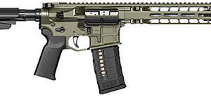 Radian Weapons R0515 Model 1 Pistol 223 Wylde 30+1 10.50", OD Green Billet Rec/M-Lok Handguard, Smooth Buffer Tube (No Brace), Magpul Grip, Ambi Controls, Dead Air QD Flash Hider, Adj. Triggers