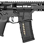 126442 Radian Weapons R0052 Model 1 Pistol 300 Blackout 30+1 9", Black, Billet Rec, M-Lok Handguard, Smooth Buffer Tube (No Brace), Magpul Grip, Ambi Controls, Dead Air QD Flash Hider, Adj. Trigger