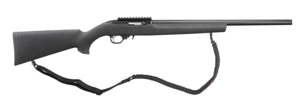 134dc RUGER 10/22 LVT 22LR 20" HOGUE/BLK