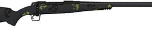 Fierce Firearms ROG300PRC24BF Carbon Rogue  Full Size 300 PRC 3+1 24" Carbon Fiber Hand Lapped/Match Grade Threaded Barrel, Black Cerakote Steel Receiver, Forest Camo Fierce Rogue Carbon Fiber Stock
