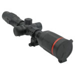 157198 X-Vision 203202 TS300 Thermal Scope with Rings, Black, 2-16x35mm, Multi Reticle/Color 1024x768 OLED, 3,100 yds Detection Range, 640x480 Thermal Sensor, Photo/Video/PiP