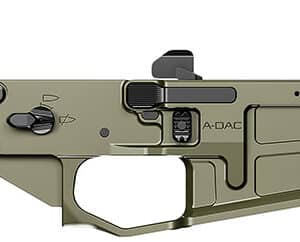 Radian Weapons R0391 A-DAC 15 Lower Receiver OD Green, Fully Ambi Controls, Talon 45/90 Safety, Ext. Bolt Catch, Left-Side Mag Release, Right-Side Bolt Release, Enhanced Takedown Pins
