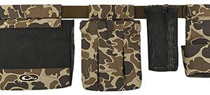 Drake Waterfowl DA1090016 Wingshooters Dove Belt Camo/Black Polyester Around the Waist Buckle Closure